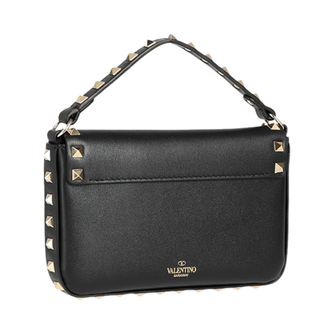 발렌티노 락스터드 그레이니 카프스킨 미니 크로스바디백 블랙(Valentino Rockstud Grainy Calfskin Mini Crossbody Bag Black) - 2