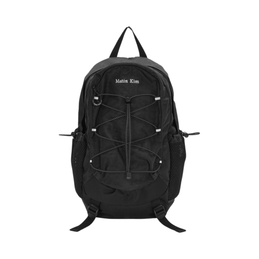 Matin Kim☆LOGO TAPING GLOSSY BACK PACK MUSINSA公式 | MATIN KIM LOGO TAPING GLOSSY BACK PACK IN IVORY