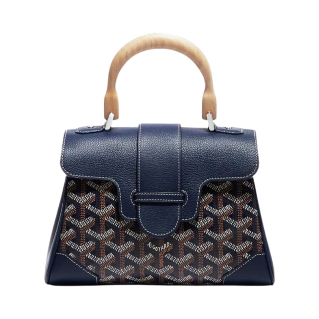 고야드 소프트 사이공 미니백 네이비 블루(Goyard Saigon Souple Mini Bag Navy Blue) - 2