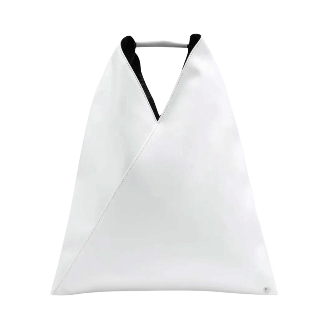 S54WD0043P4313T1003 MM6 Maison Margiela Japanese Faux Leather Small Bag White