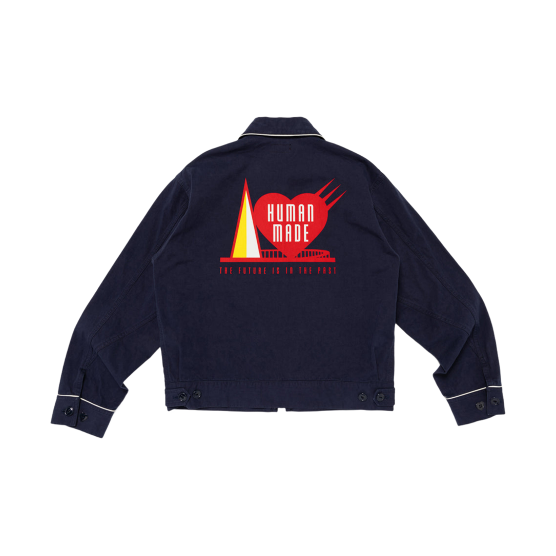 HM29JK014 Human Made Drizzler Jacket Navy