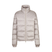 Dior Oblique Down Jacket Pearl Technical Jacquard