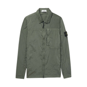Stone Island 11819 Nylon Metal in Econyl Regenerated Nylon Overshirt Musk Green - 24FW