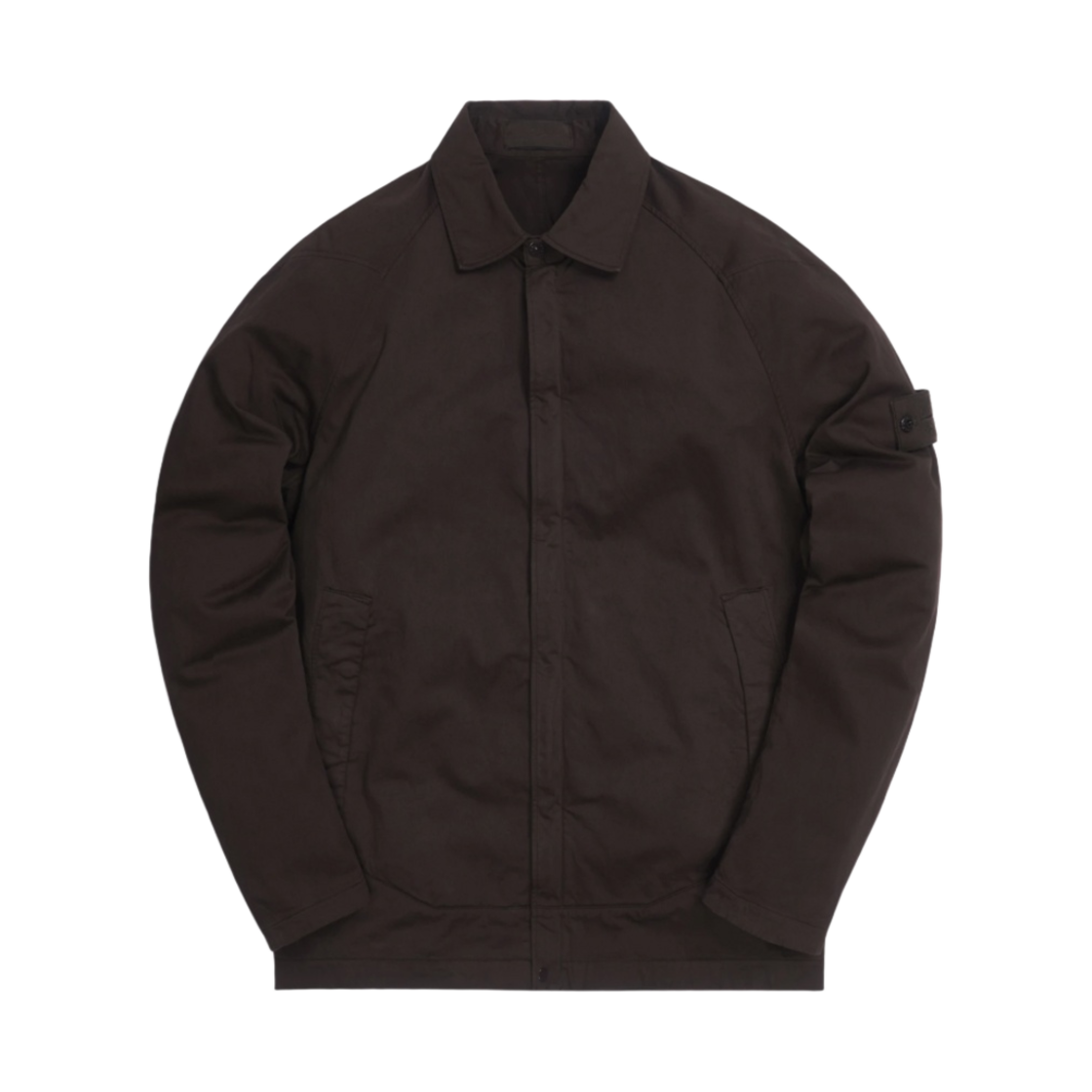 스톤 아일랜드 116F4 고스트 피스 오버셔츠 다크 브라운 - 20FW(Stone Island 116F4 Ghost Piece Overshirt Dark Brown - 20FW)