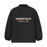 Essentials Coaches Jacket Jet Black - 23FW