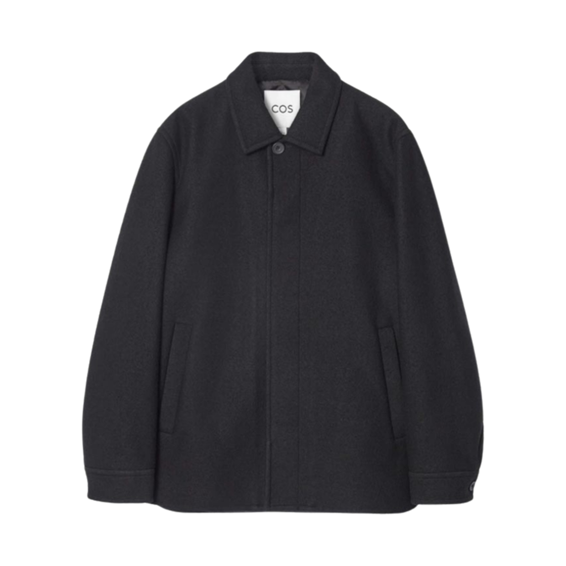 1187429003 COS Felted Wool Jacket Black