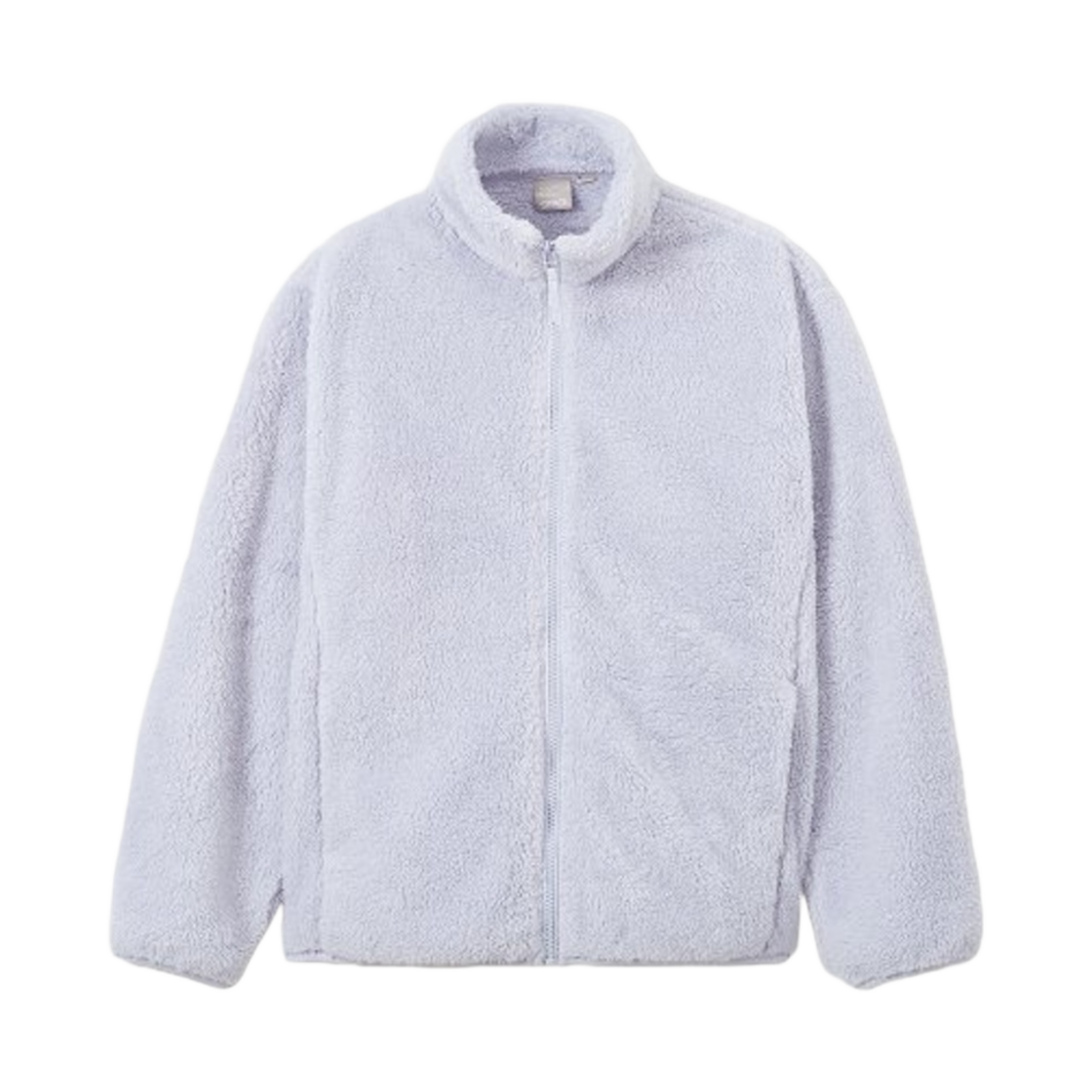 스파오 베이직 퍼 플리스 집업 라이트 퍼플(Spao Basic Fur Fleece Zip Up Light Purple)