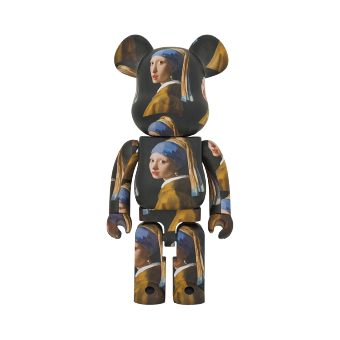 - Bearbrick Johannes Vermeer Girl With A Pearl Earring 1000%
