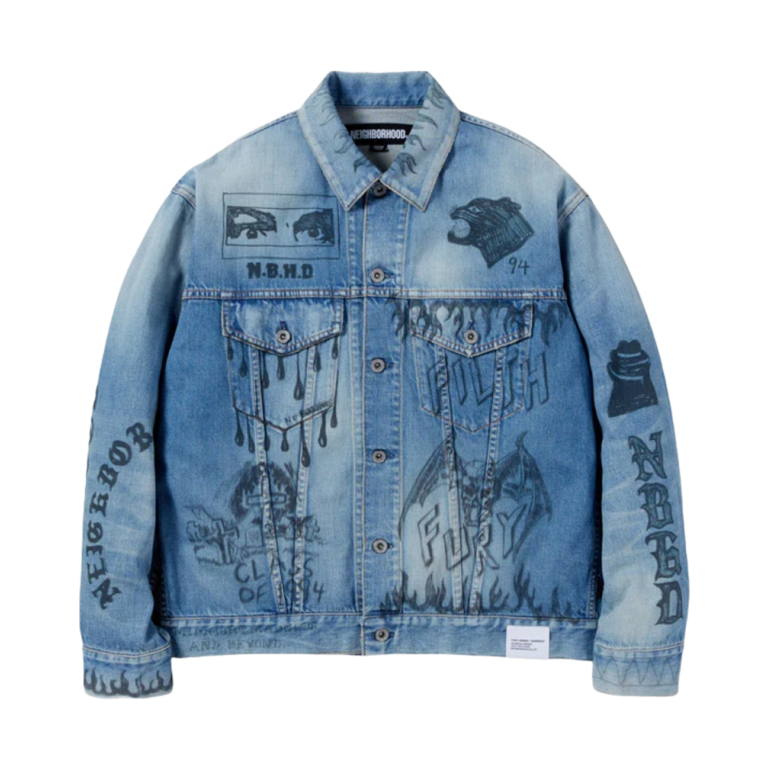 NEIGHBORHOOD FADE DENIM TYPE-3 Gジャン 436_511fe3af2f-jeans98_sun-