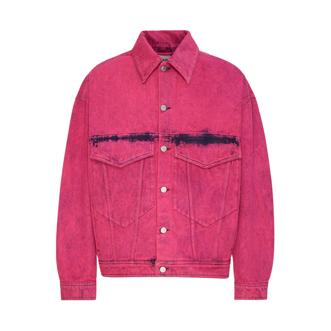 KM4DOTDET05PK Etudes Studio Loose Denim Jacket Pink - 24FW