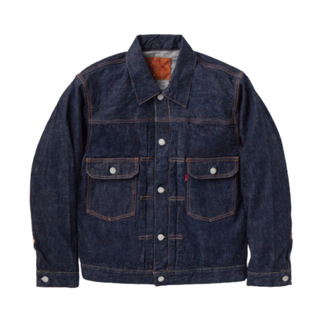 2102-20 Fullcount 2102-20 Type 2 Denim Jacket Non Wash Indigo Blue