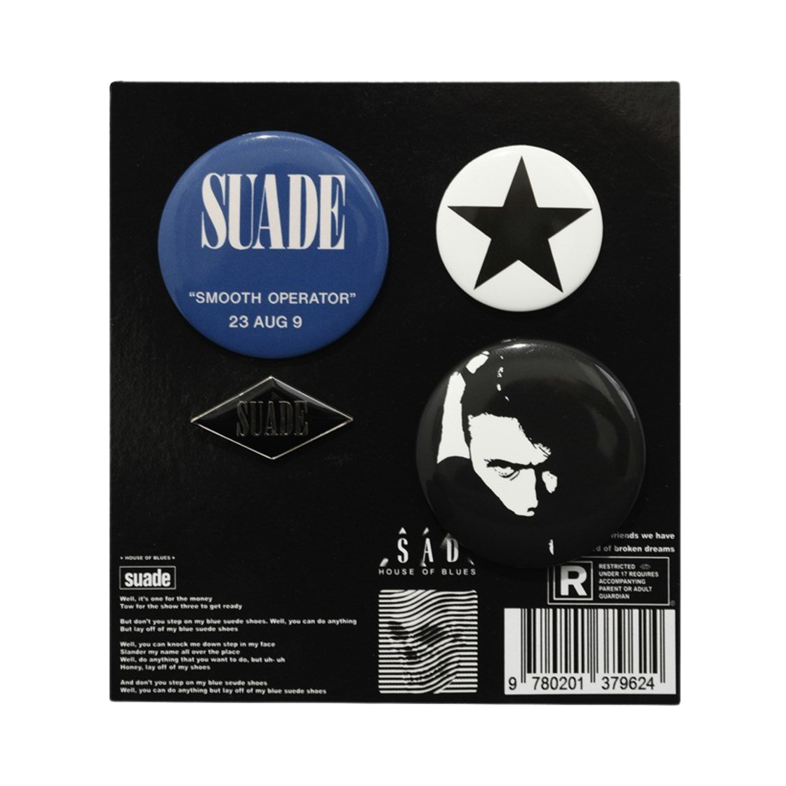 스웨이드 핀뱃지 세트(Suade Pinbadge Set)