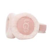 (W) UGG Embroidered Logo Earmuff Pink Cloud