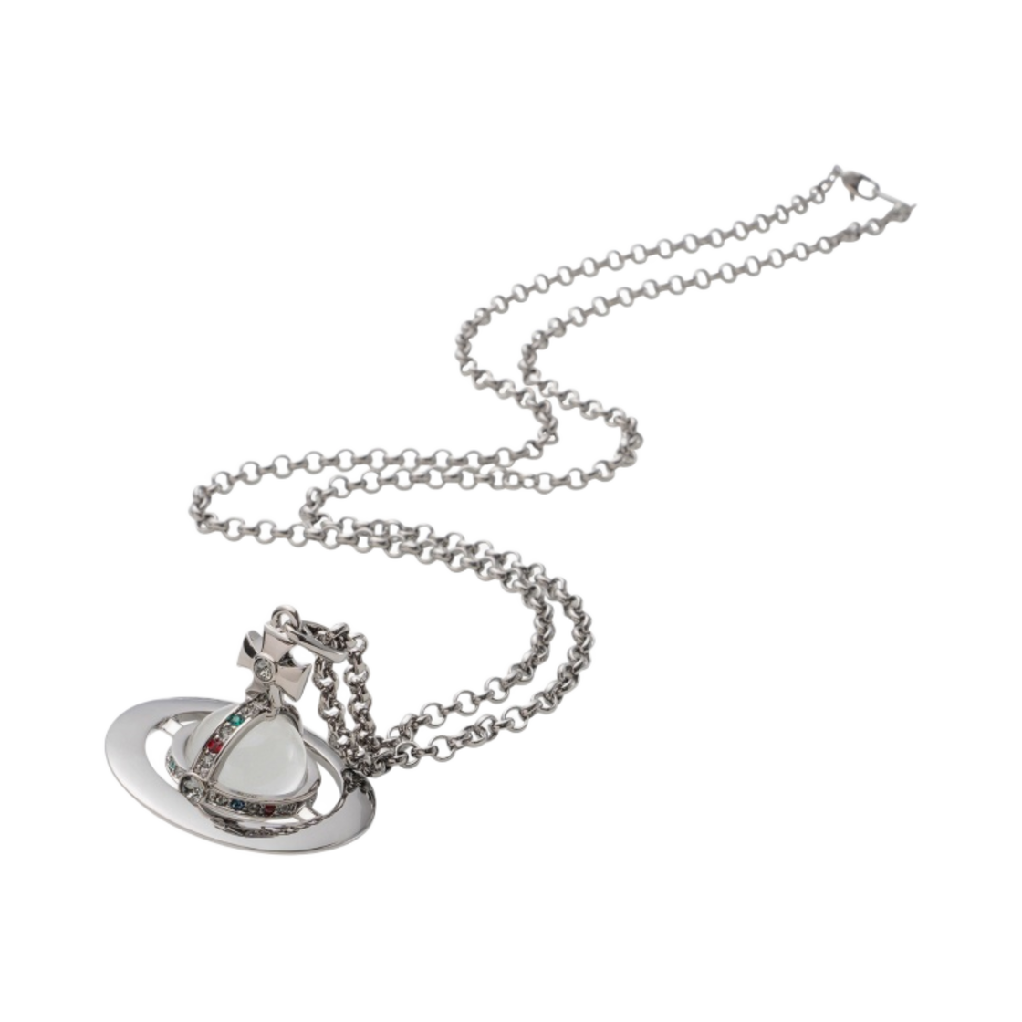비비안 웨스트우드 뉴 스몰 오브 펜던트 건 메탈(Vivienne Westwood New Small Orb Pendant Gun Metal) - 1