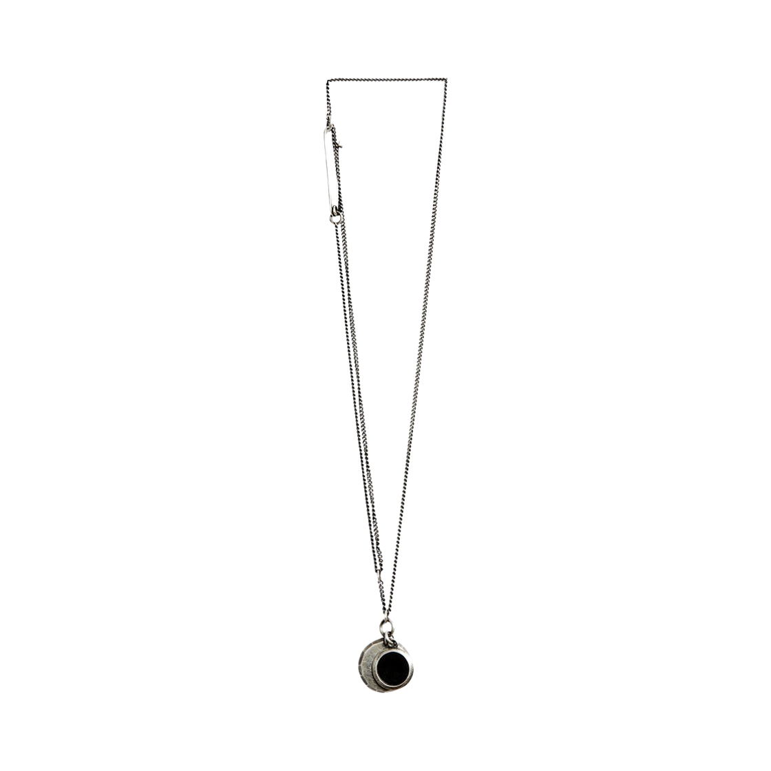 베르크슈타트 뮌헨 파인 체인 플레이트 파셋 스털링 실버 - 24SS