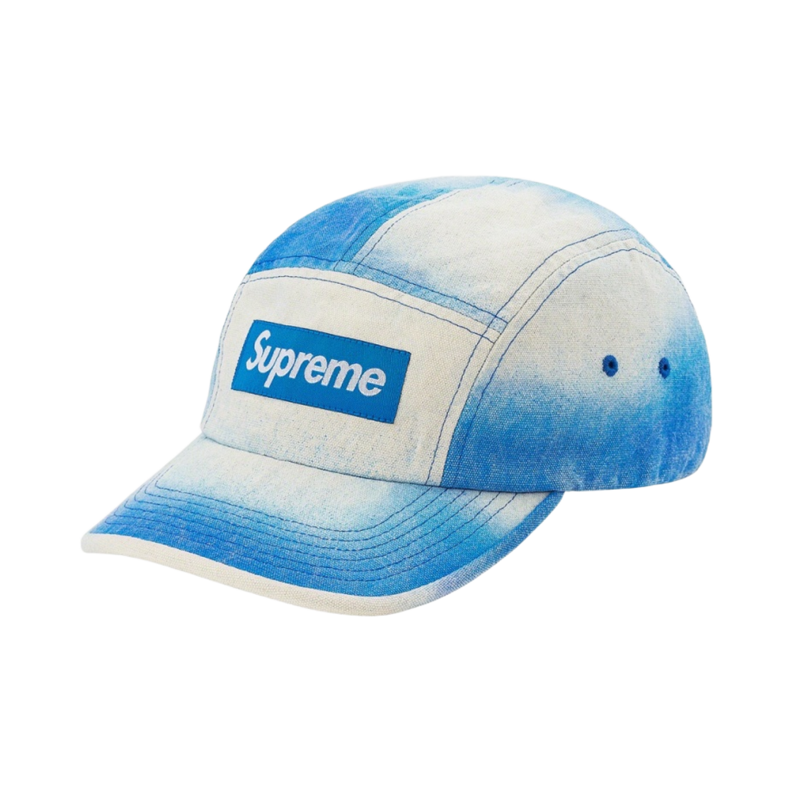 슈프림 스프레이 캔버스 캠프캡 블루 - 21SS(Supreme Spray Canvas Camp Cap Blue - 21SS) - 1
