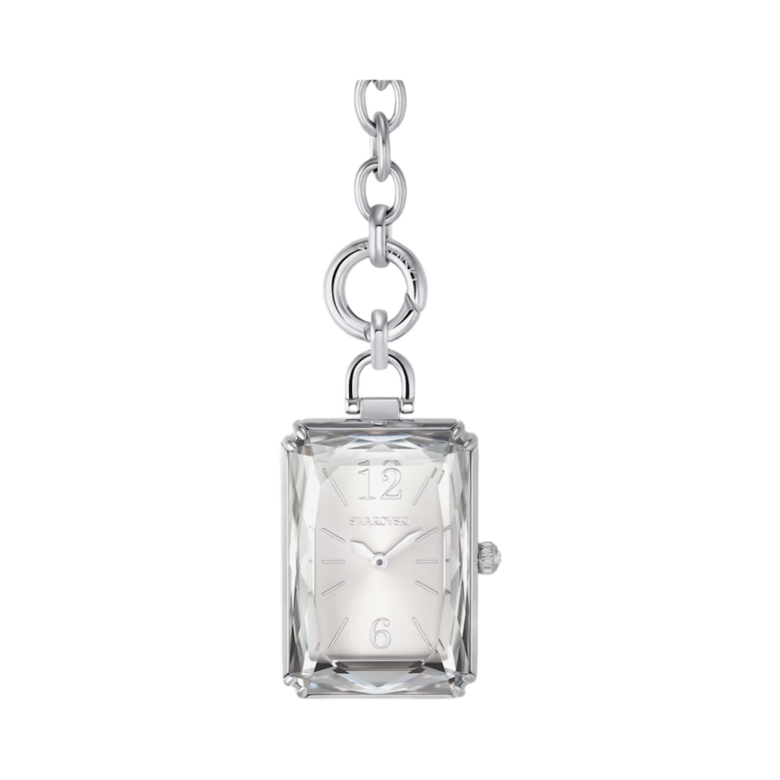 (W) 스와로브스키 포켓 워치 실버((W) Swarovski Pocket Watch Silver)