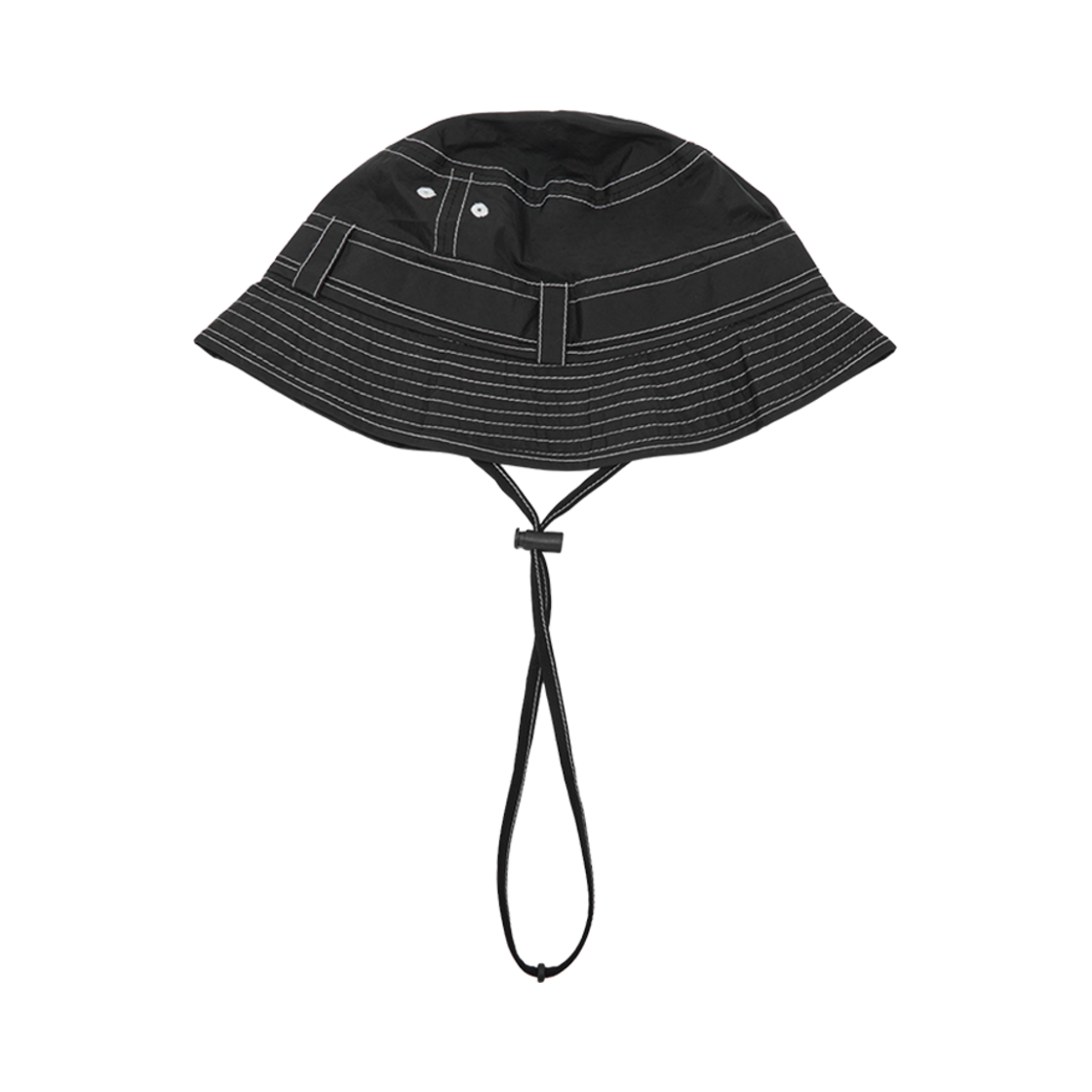 (W) 마뗑킴 마뗑 스티치 사파리 버킷햇 블랙((W) Matin Kim Matin Stitch Safari Bucket Hat Black) - 2