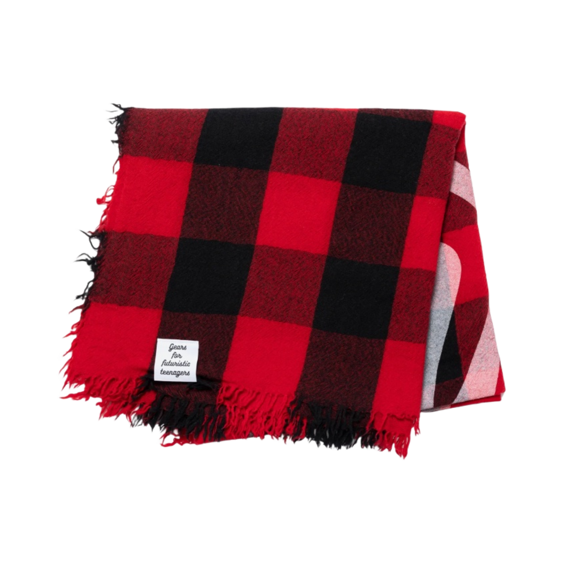 휴먼 메이드 울 스톨 레드(Human Made Wool Stole Red) - 3