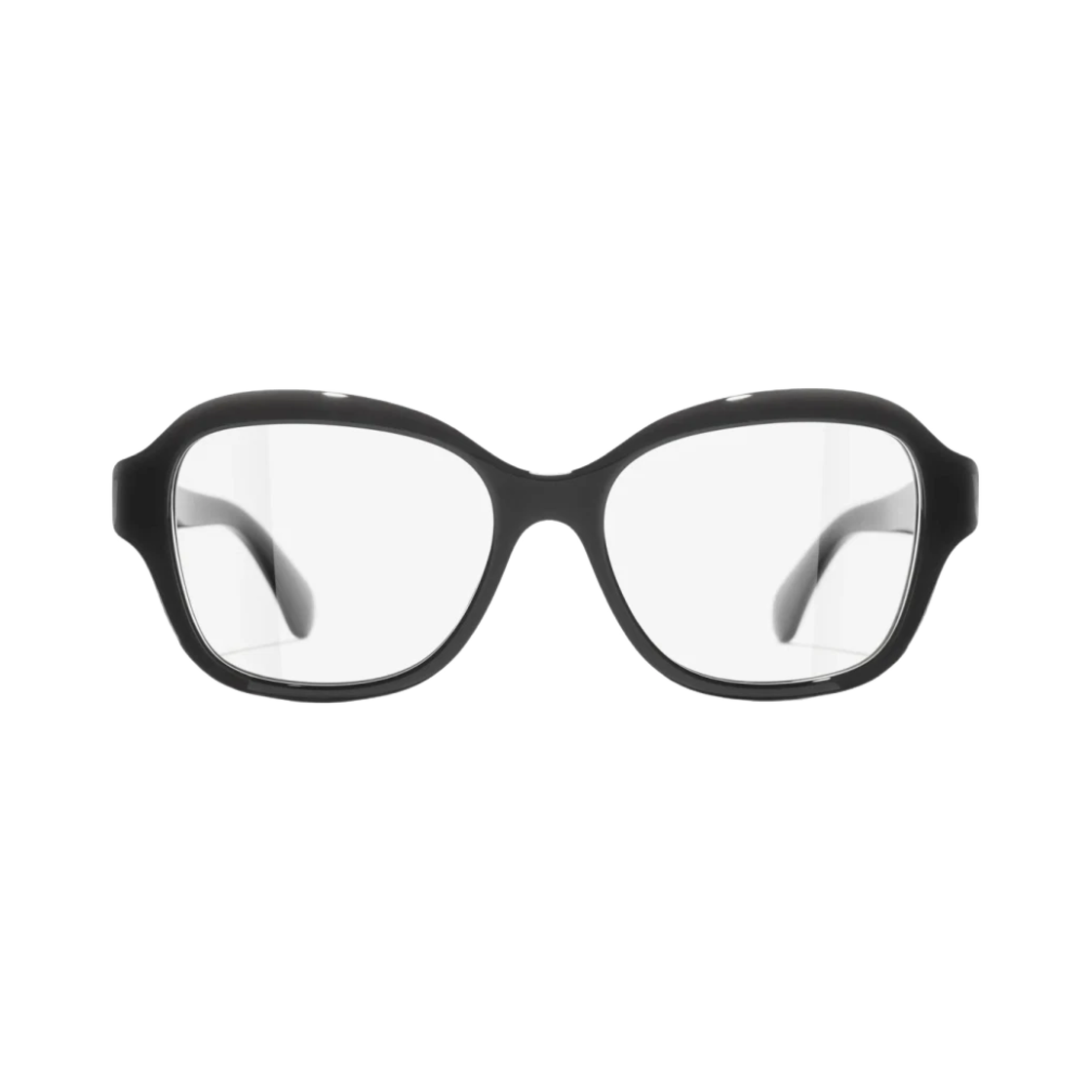 샤넬 스퀘어 프레임 아세테이트 글래스 펄 & 그레이(Chanel Square Eyeglasses Acetate Glass Pearls & Grey) - 1