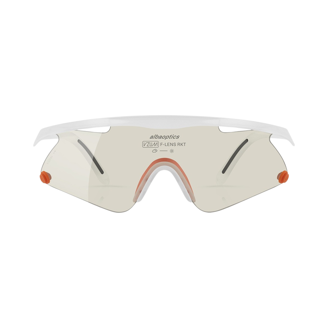 알바옵틱스 만트라 울트라 (화이트/로켓 미러 변색)(ALBA OPTICS Mantra Ultra (White/Rocket F-Lens))