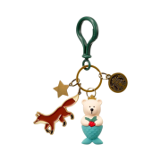Starbucks 24 Anniversary Bearista Keychain
