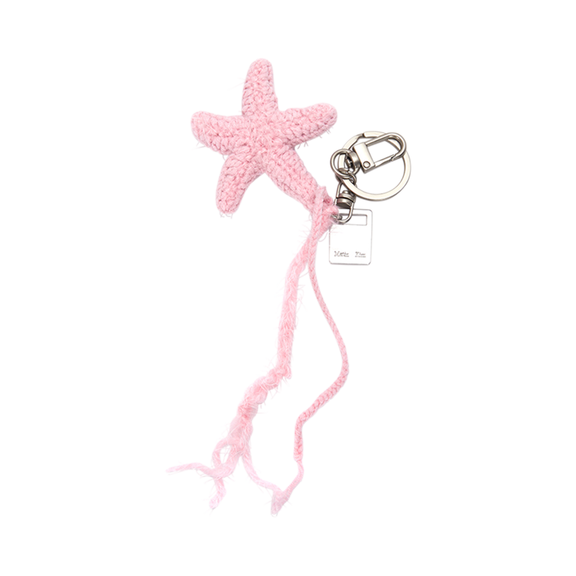 마뗑킴 스타피쉬 니트 키링 핑크(Matin Kim Starfish Knit Keyring Pink)