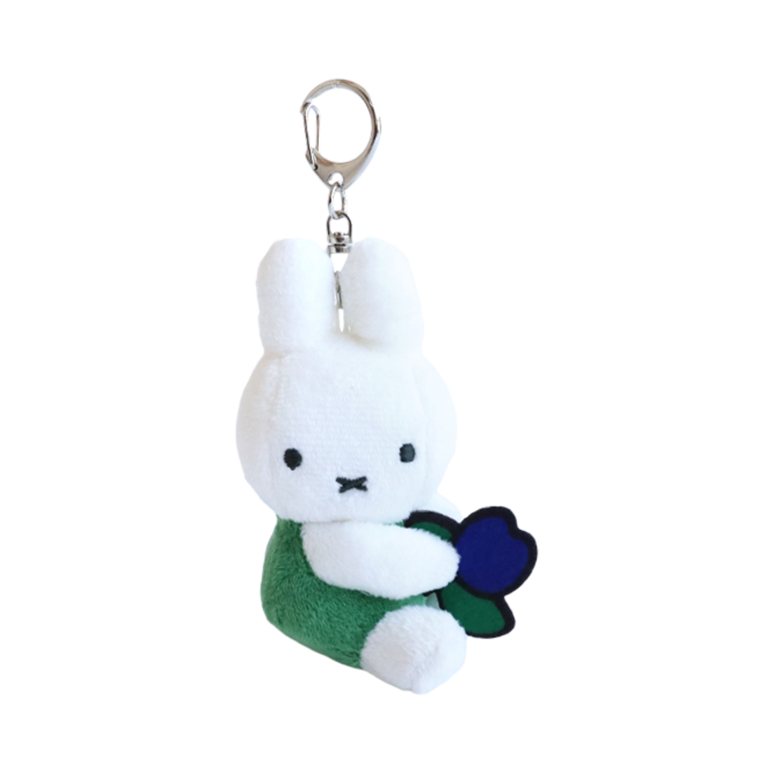 매니어리틀 꽃을 든 미피 8cm 그린 키링(Many a Little Miffy With A Flower Key Ring 8cm Green) - 1