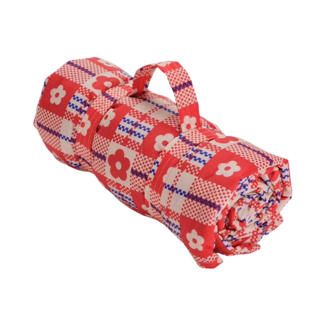 샌디 리앙 x 바쿠 퍼피 피크닉 블랭킷 플라워 마켓 플레이드(Sandy Liang x Baggu Puffy Picnic Blanket Flower Market Plaid)