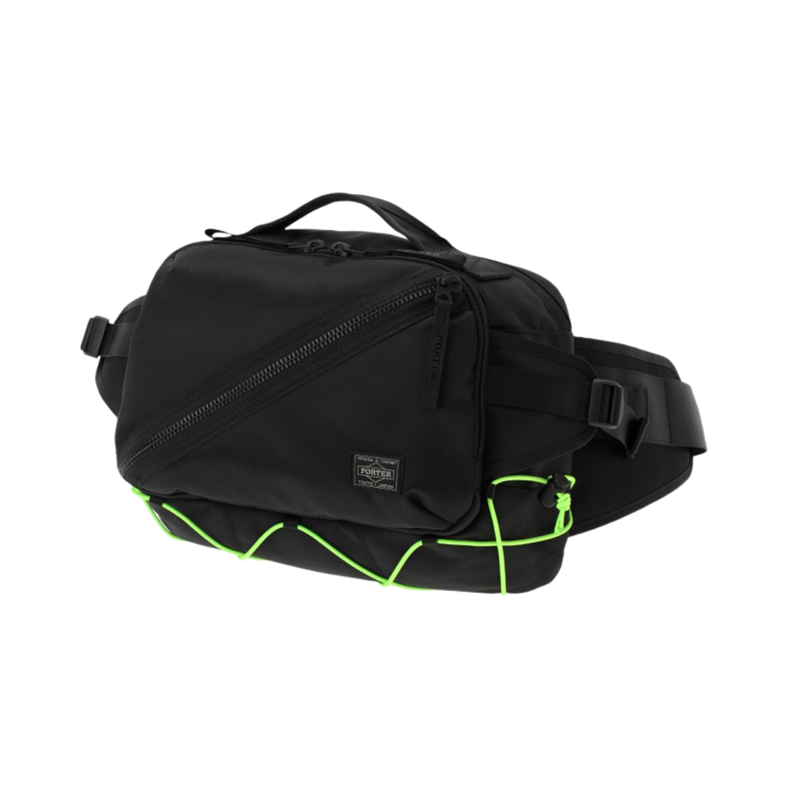 포터 띵즈 웨이스트백 블랙(Porter Things Waist Bag Black) - 1