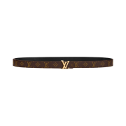 (W) Louis Vuitton LV Iconic 20mm Reversible Belt Monogram Brown
