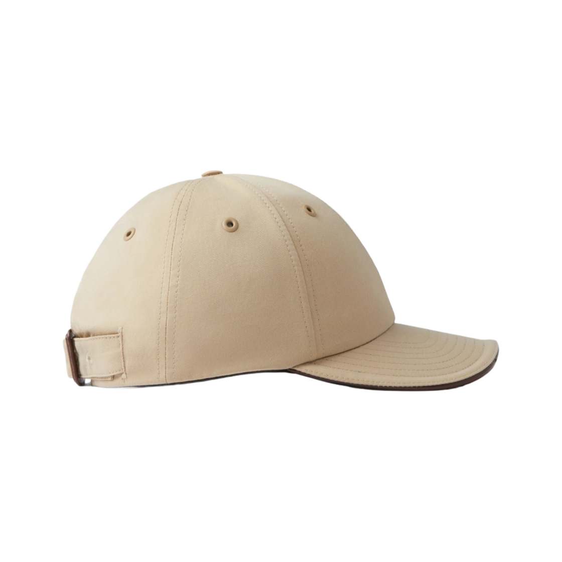 버버리 모노그램 모티프 코튼 개버딘 베이스볼 캡 허니(Burberry Monogram Motif Cotton Gabardine Baseball Cap Honey) - 2