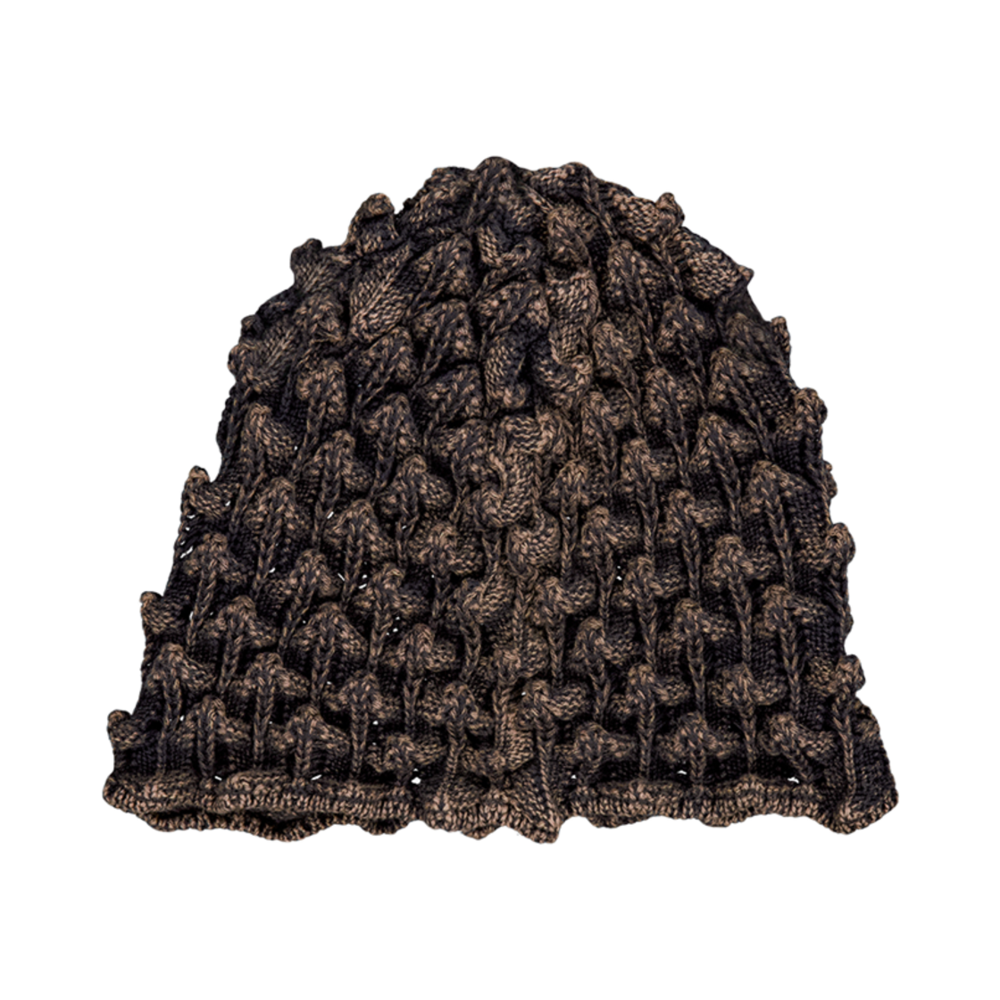 멜로우 로마네스코 니트 비니 다크그레이(MELLOW Romanesco Knit Beanie Dark Grey)