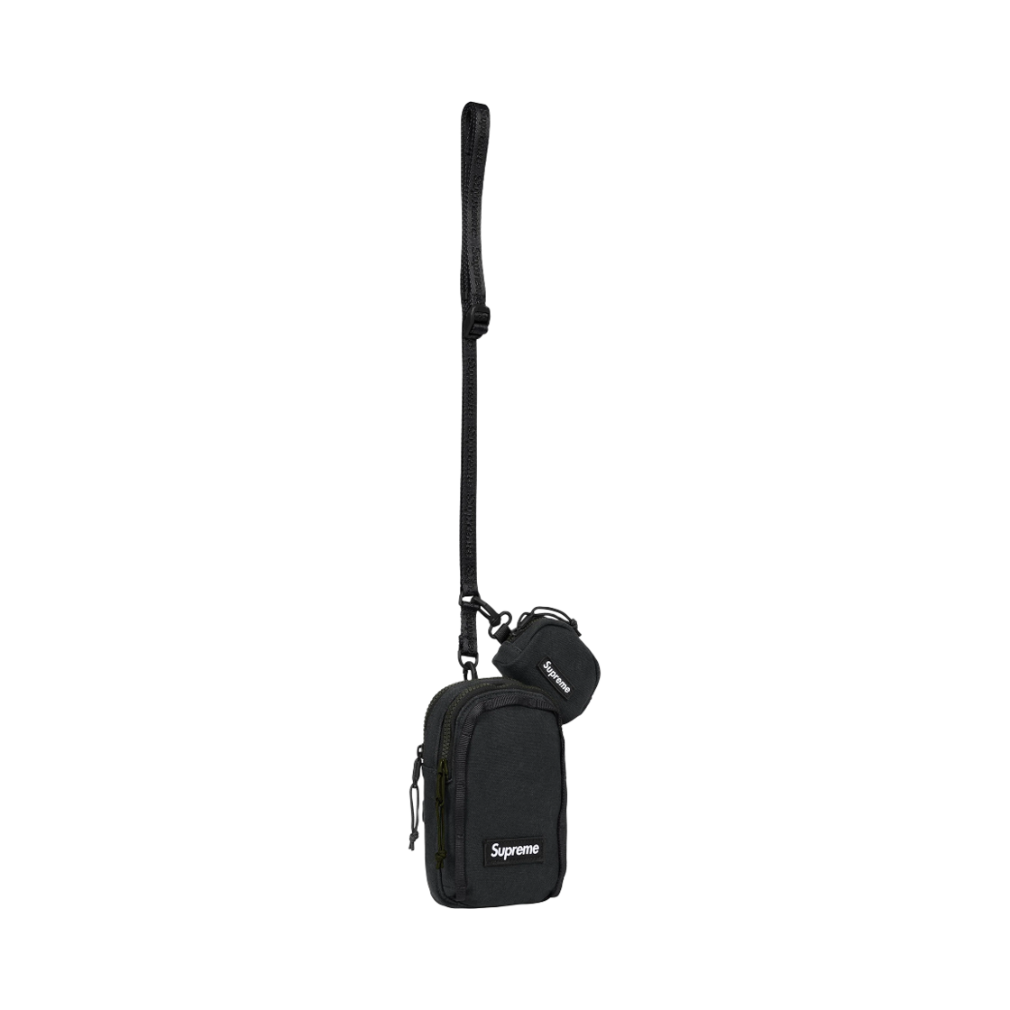 - Supreme Camera Bag + Mini Pouch Black - 25SS