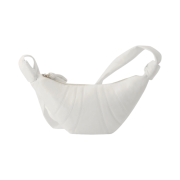 Lemaire Small Croissant Bag Soft Nappa Leather White