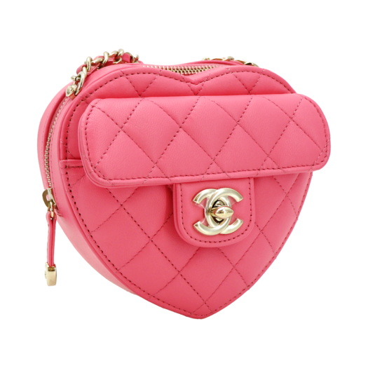 ITVICNLQ2LW6 [A등급] Chanel Vintage Heart Bag Small