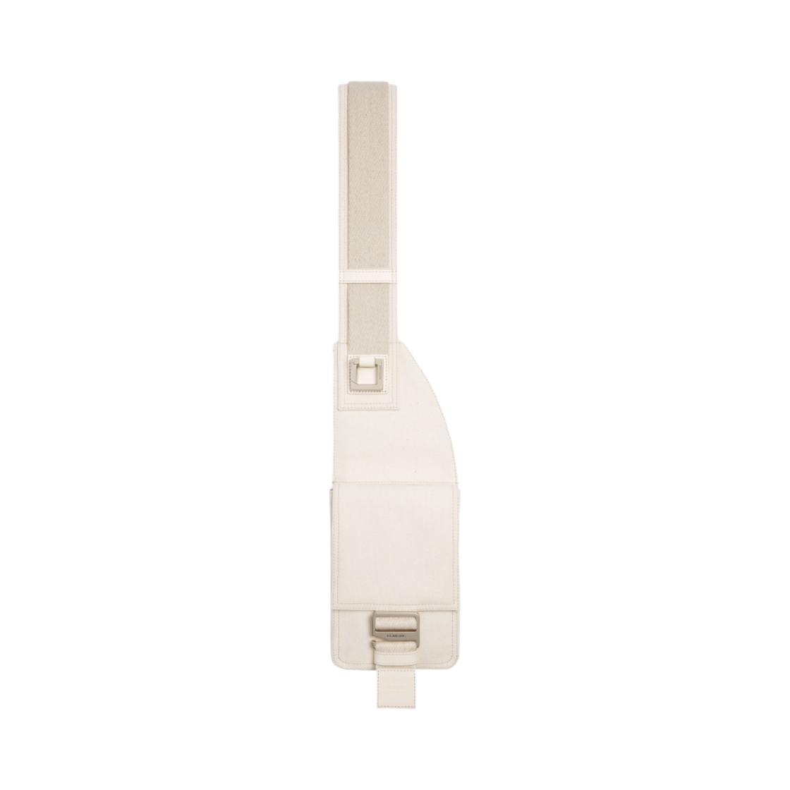 자크뮈스 라 바난 쿠에르다 바나나 백 그로그랭 리본 오프 화이트(Jacquemus La Banane Cuerda Banana Bag With Grosgrain Ribbons Off White) - 1