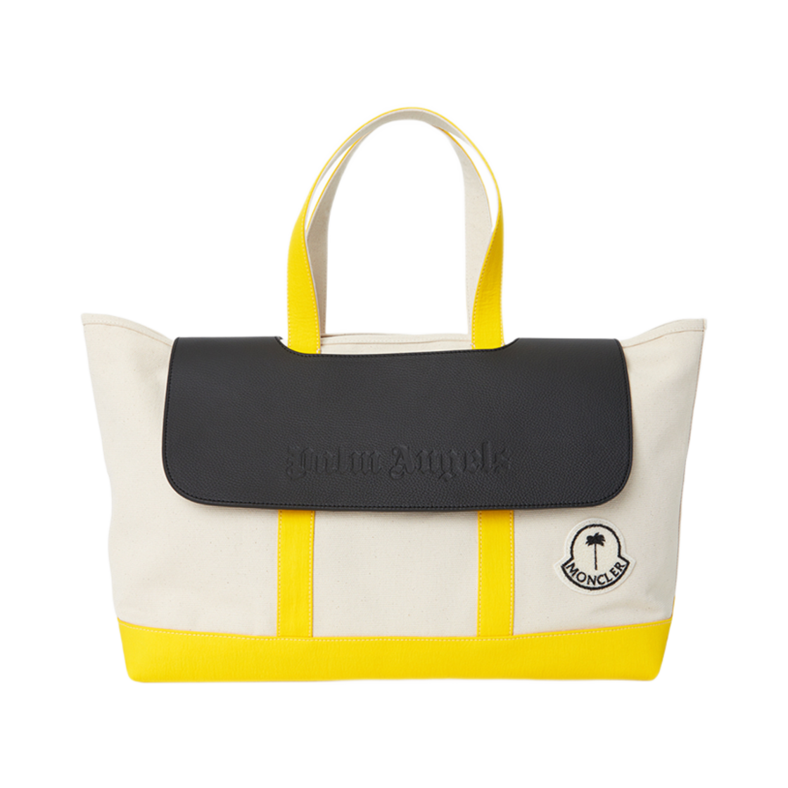 몽클레르 지니어스 x 팜 엔젤스 토트백 아이보리 - 23FW(Moncler x Palm Angels Tote Bag Ivory - 23FW)