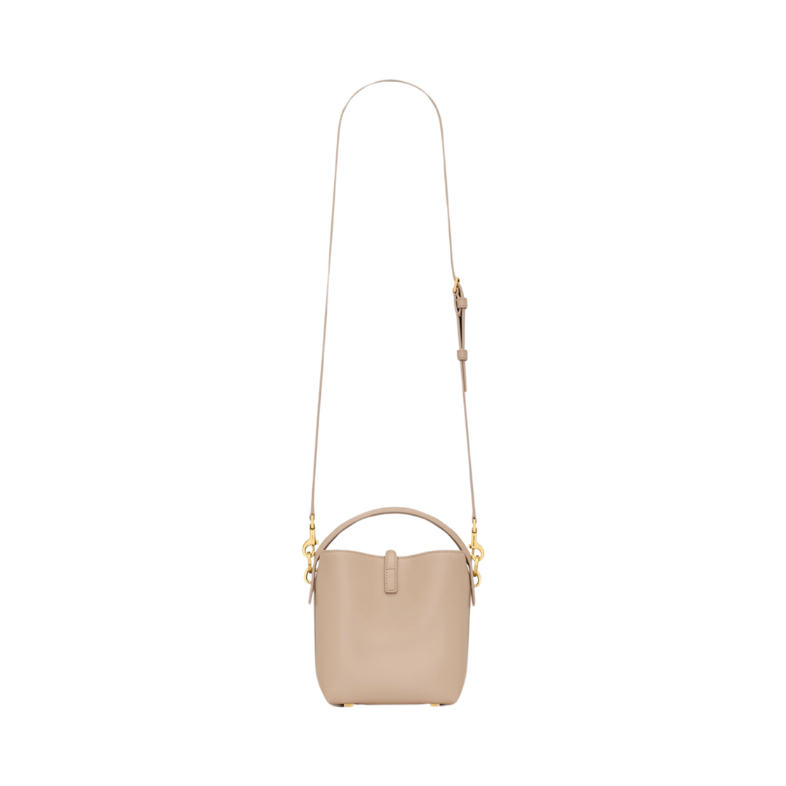 생로랑 르 37 미니 샤이니 레더 다크 베이지(Saint Laurent Le 37 Mini In Shiny Leather Dark Beige) - 3