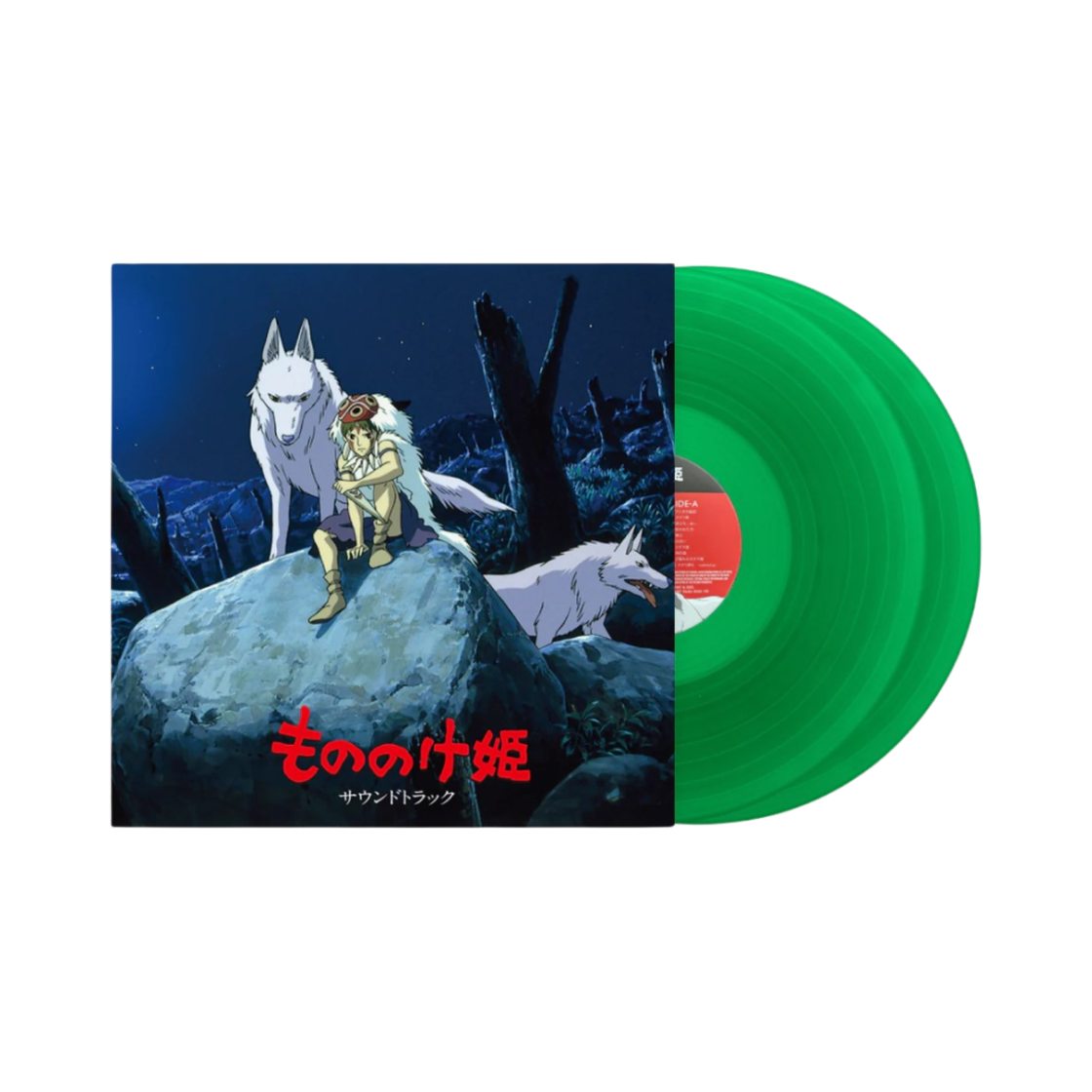 - Princess Mononoke Ost by Hisaishi Joe LP Clear Light Green (2LP)