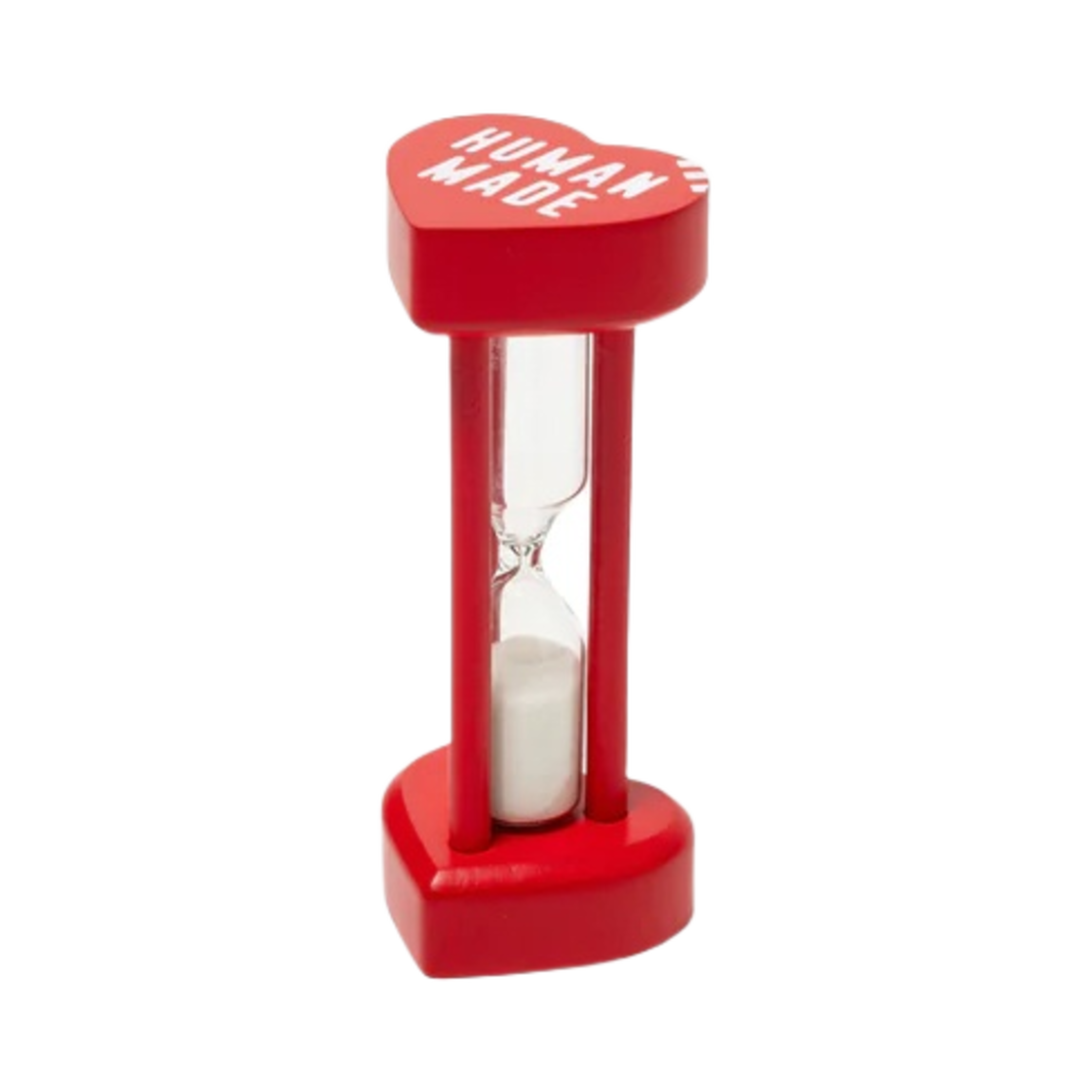 HM25GD126 Human Made Heart Hourglass Red
