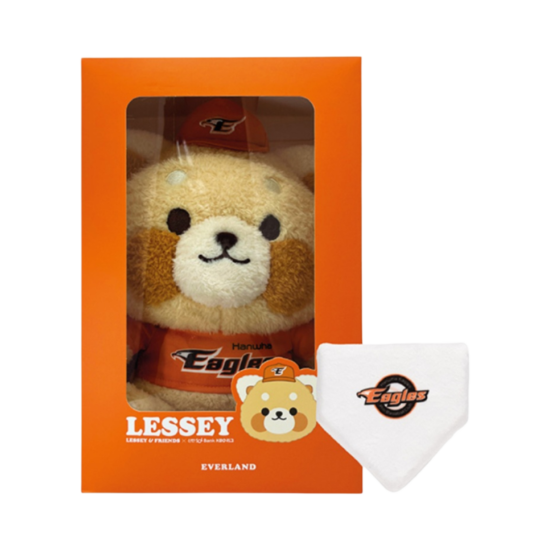 레시앤프렌즈 x 한국 프로야구 최강레시 봉제 인형 한화 이글스(Lessey & Friends x KBO The Strongest Lessey Stuffed Toy Hanwha Eagles) - 3