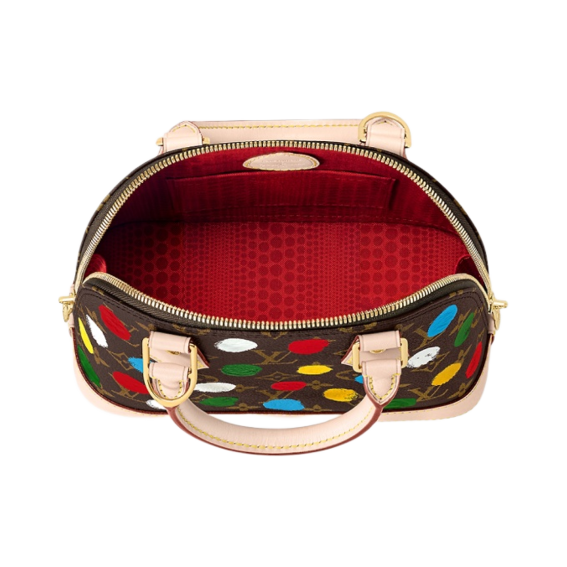 루이비통 x 야요이 쿠사마 알마 BB 닷 프린트 모노그램(Louis Vuitton x YK Alma BB Dots Print Monogram) - 4