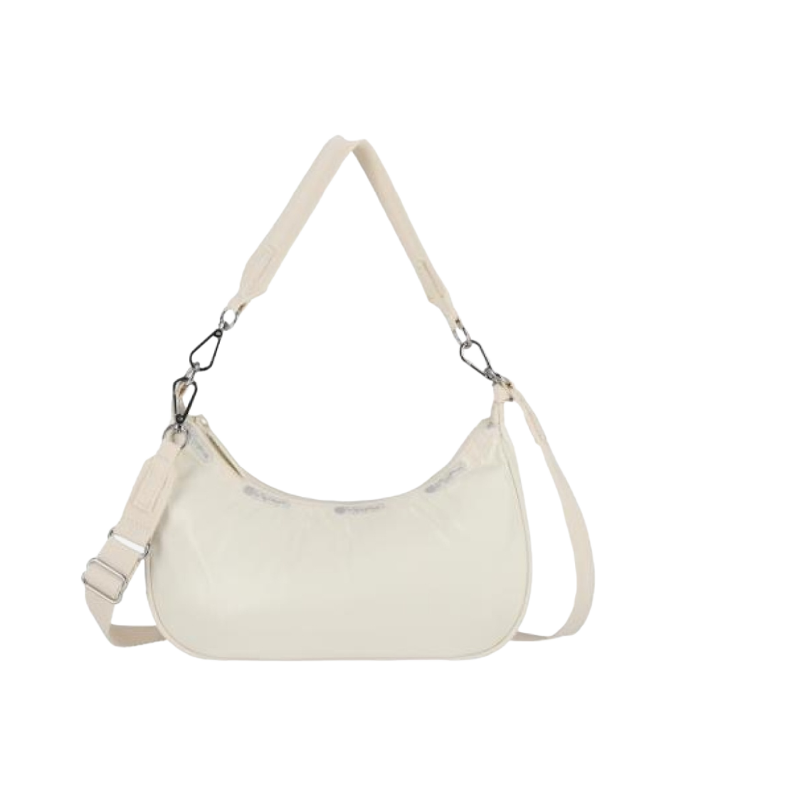 3752-L172 Lesportsac Small Convertible Hobo Bag Pearl Shine