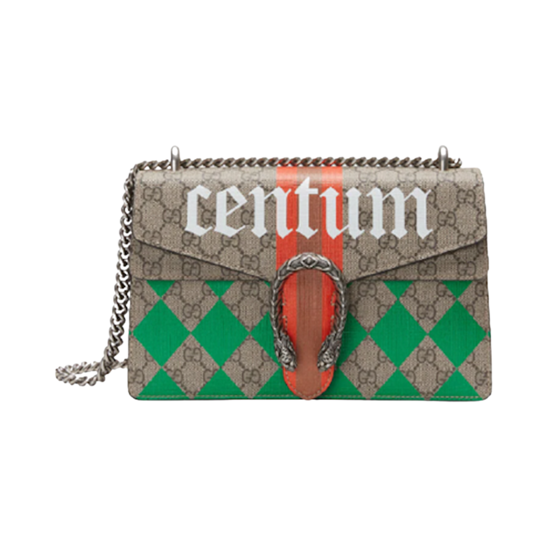 400249-UQHFN-8666 Gucci Dionysus Small Shoulder Bag Beige Ebony