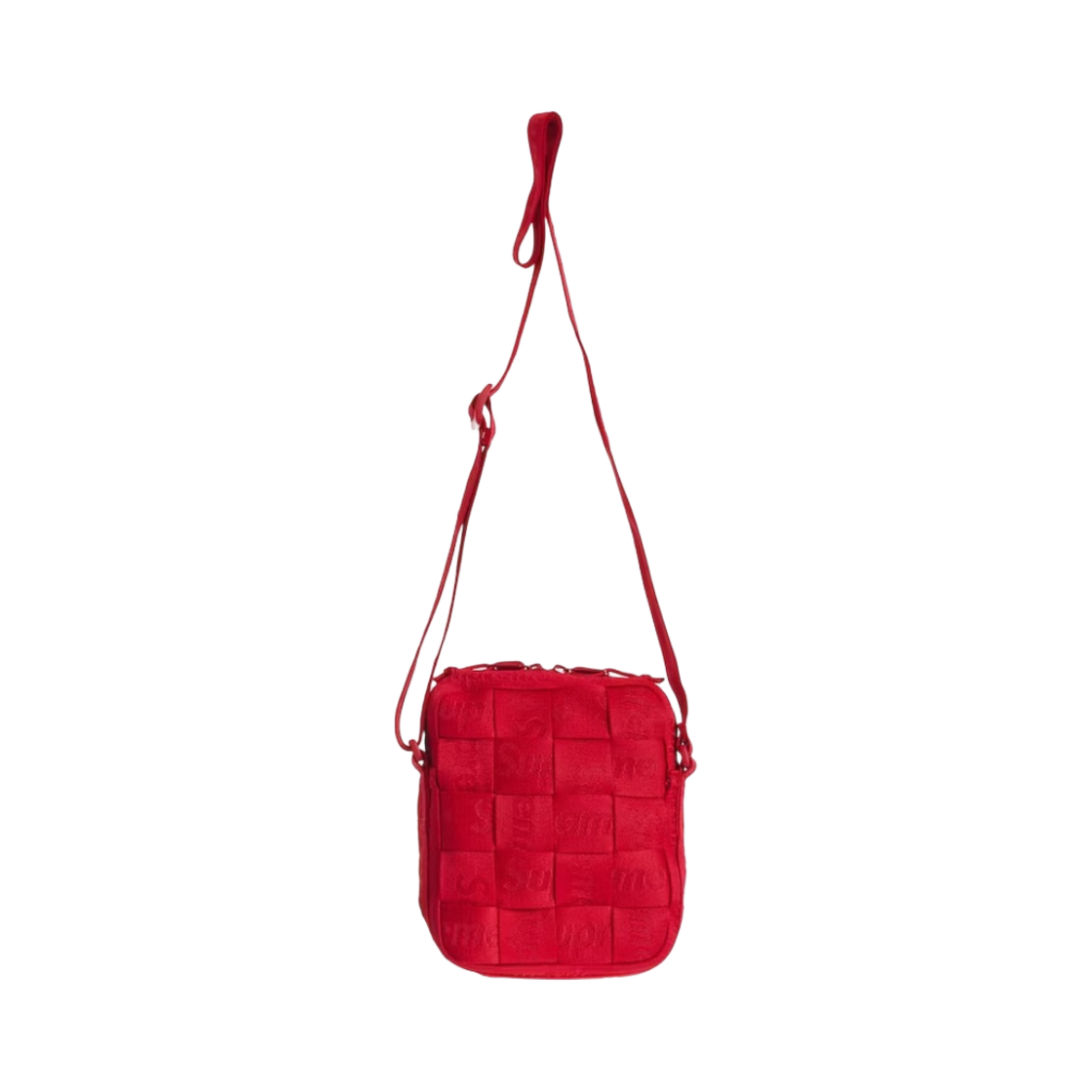 슈프림 우븐 숄더백 레드 - 23SS(Supreme Woven Shoulder Bag Red - 23SS)