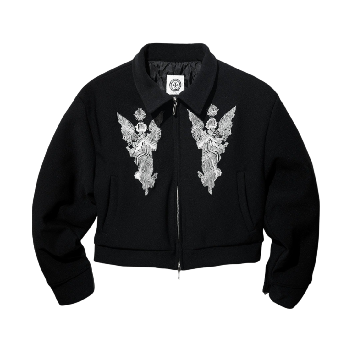 펀치 드렁크 파티즈 모나드 포밍 크롭 자켓 블랙(Punch Drunk Parties Monad Forming Crop Jacket Black)