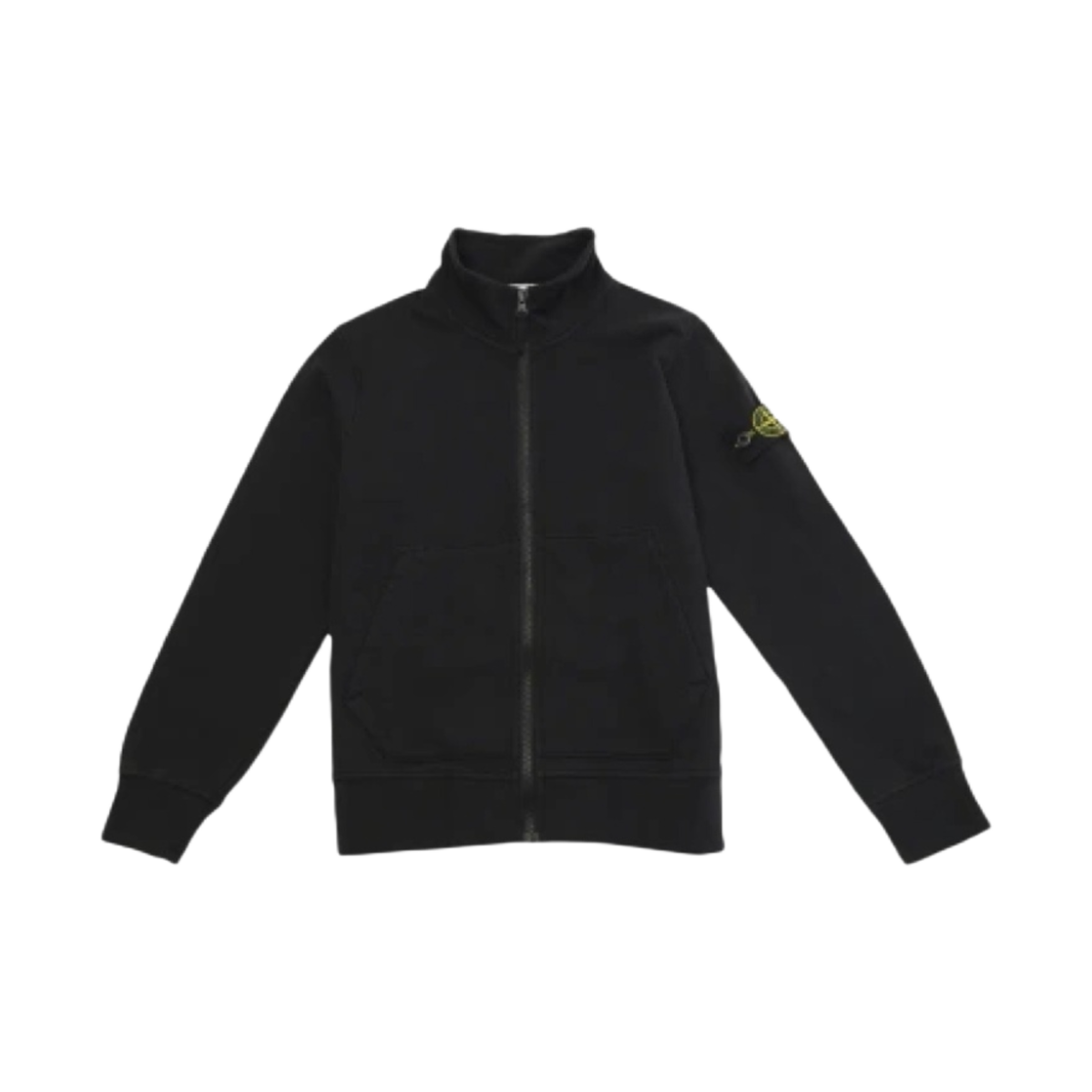 801662640-V0029 (Kids) Stone Island 62640 Full Zip Black - 24SS