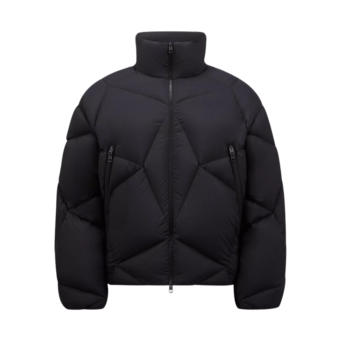 J2-091-1A00136-596TM-999 Moncler Vardar Short Down Jacket Black - 24FW
