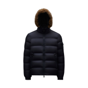 Moncler Marque Short Down Jacket Night Blue - 20FW